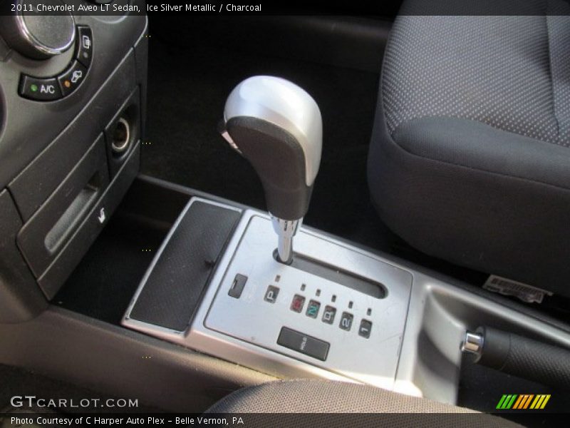 Ice Silver Metallic / Charcoal 2011 Chevrolet Aveo LT Sedan
