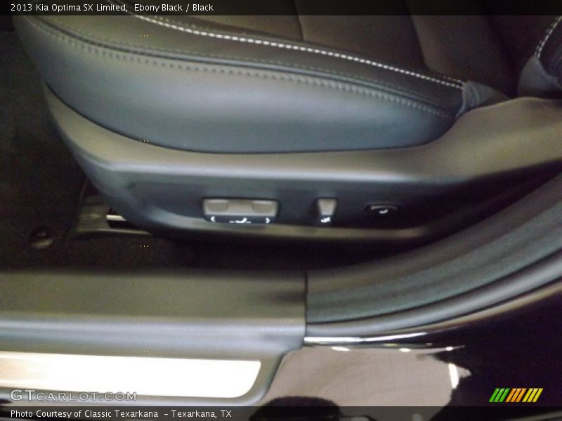 Ebony Black / Black 2013 Kia Optima SX Limited