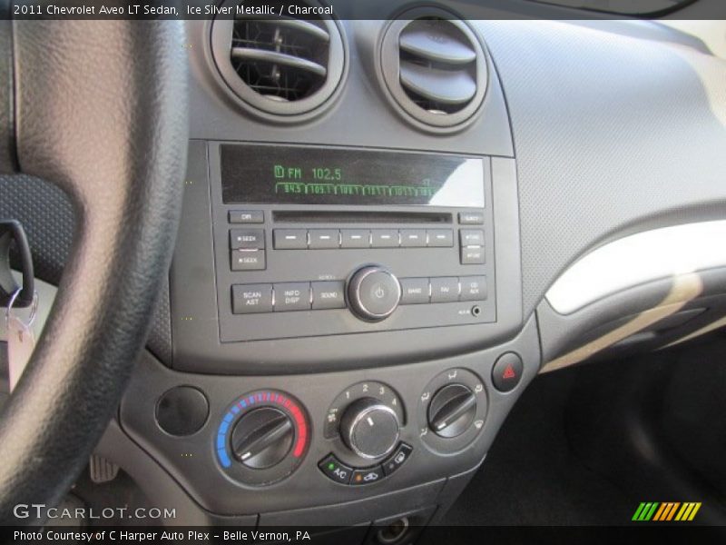 Ice Silver Metallic / Charcoal 2011 Chevrolet Aveo LT Sedan
