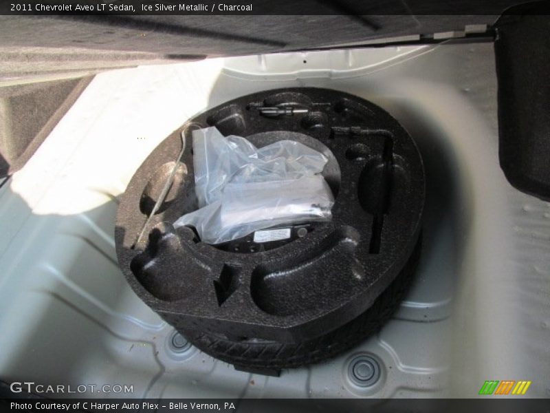 Ice Silver Metallic / Charcoal 2011 Chevrolet Aveo LT Sedan