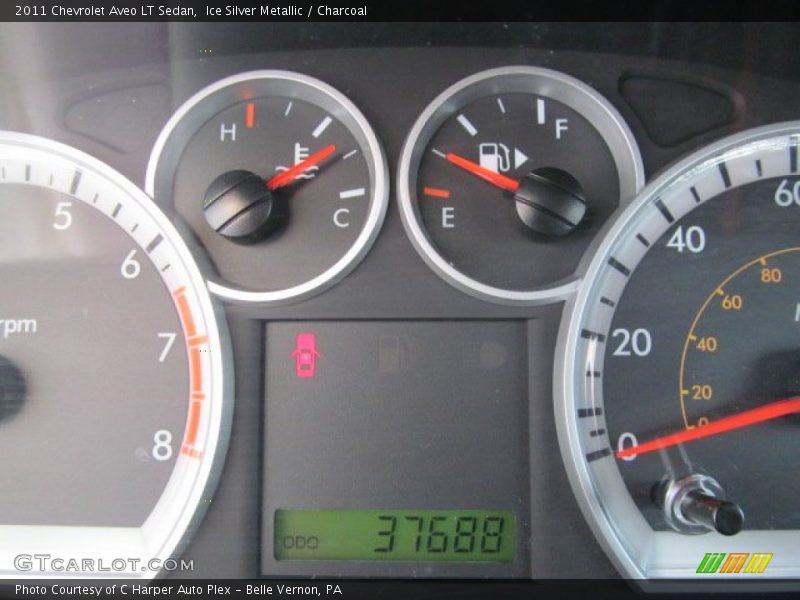 Ice Silver Metallic / Charcoal 2011 Chevrolet Aveo LT Sedan