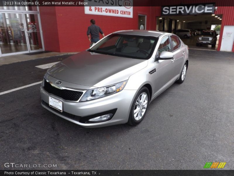 Satin Metal Metallic / Beige 2013 Kia Optima EX
