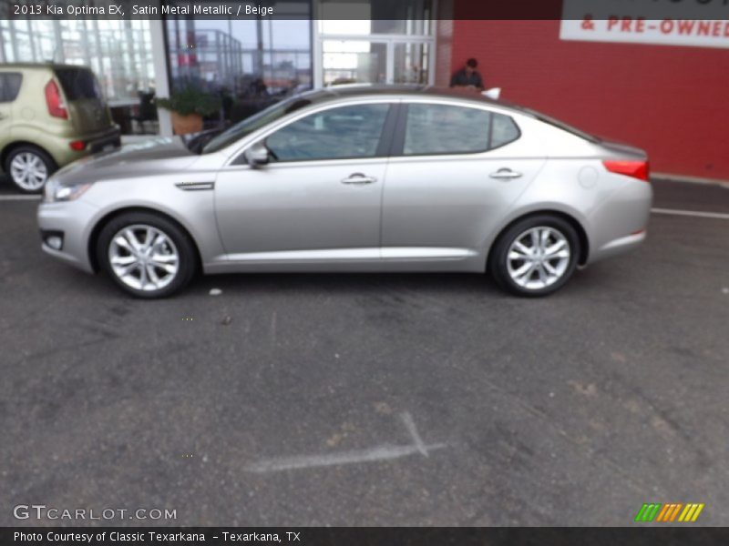 Satin Metal Metallic / Beige 2013 Kia Optima EX