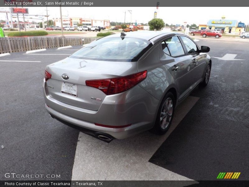 Satin Metal Metallic / Beige 2013 Kia Optima EX