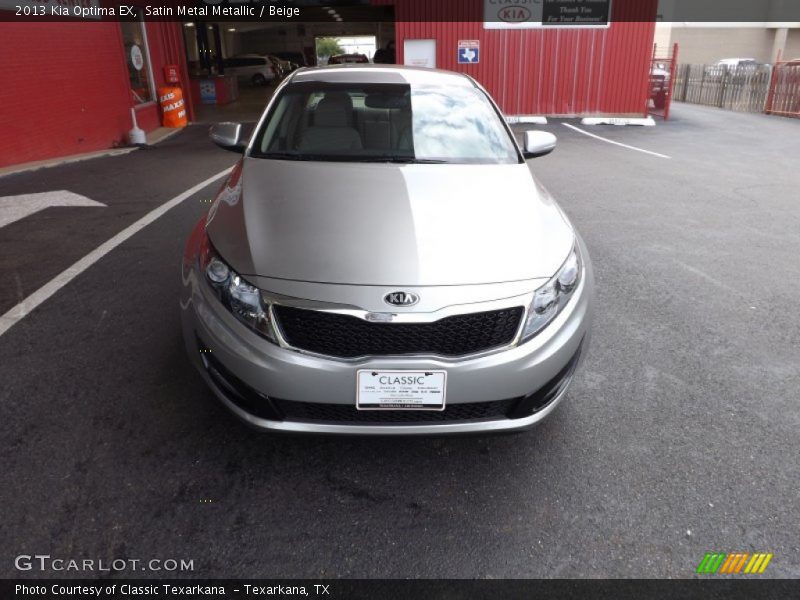 Satin Metal Metallic / Beige 2013 Kia Optima EX