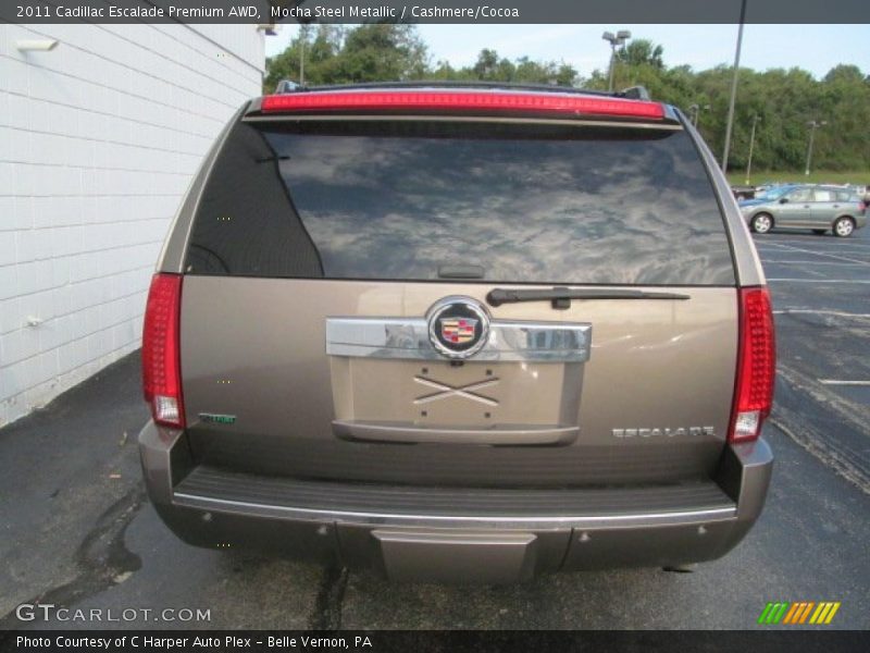 Mocha Steel Metallic / Cashmere/Cocoa 2011 Cadillac Escalade Premium AWD