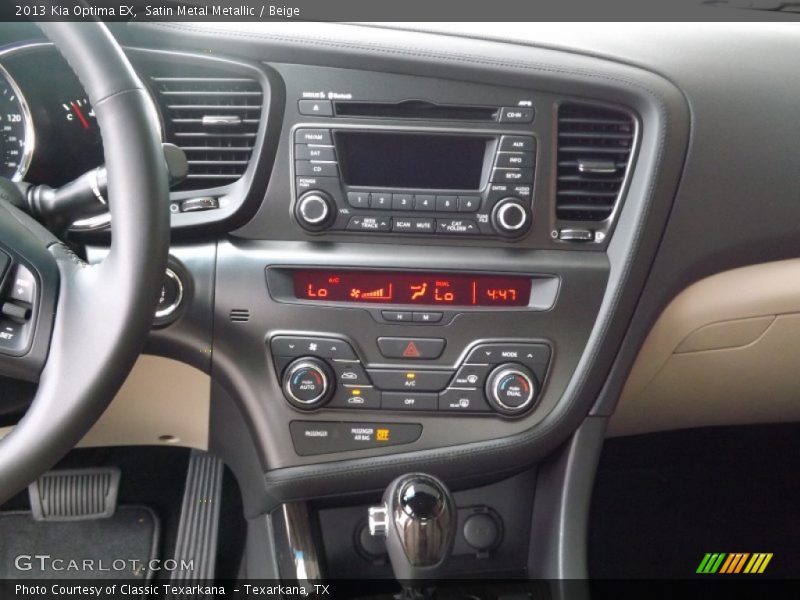 Satin Metal Metallic / Beige 2013 Kia Optima EX
