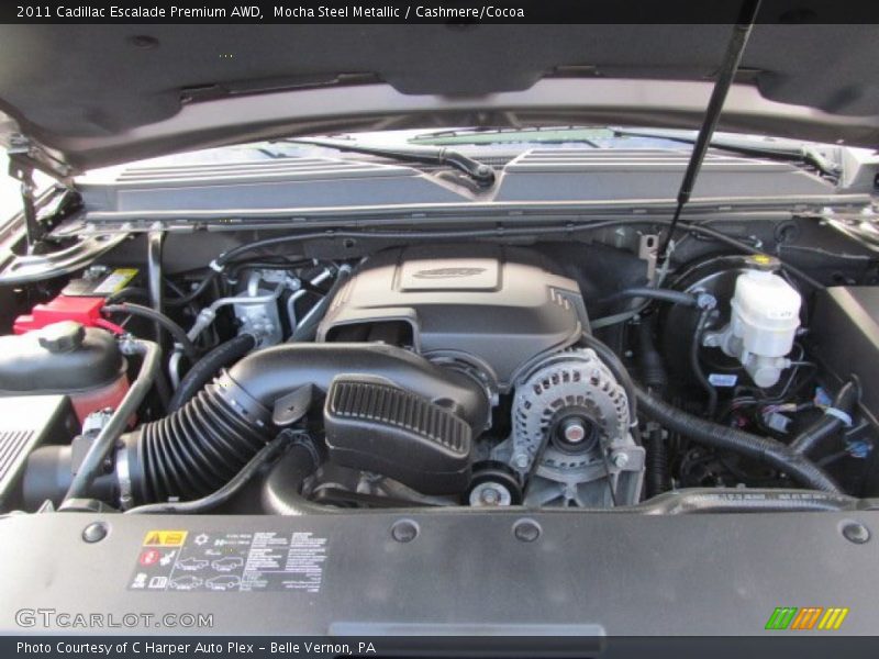 Mocha Steel Metallic / Cashmere/Cocoa 2011 Cadillac Escalade Premium AWD