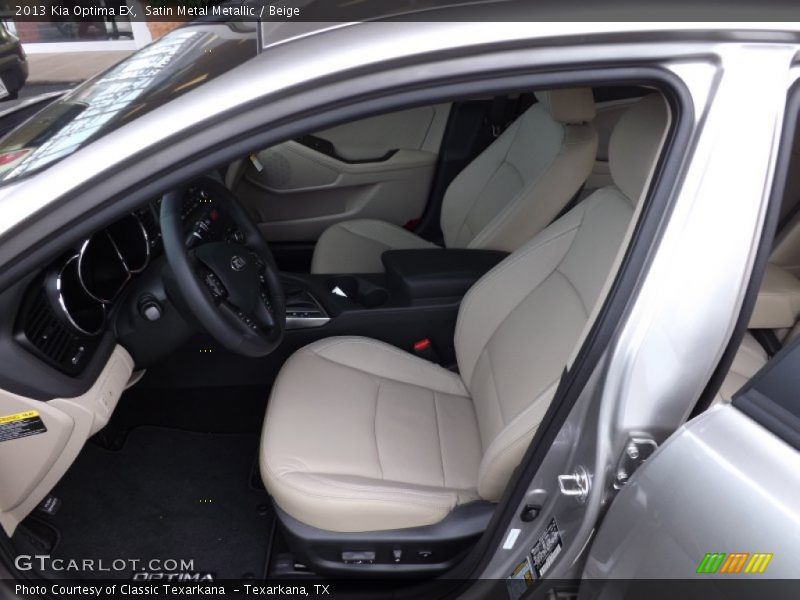 Satin Metal Metallic / Beige 2013 Kia Optima EX