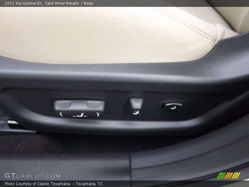 Satin Metal Metallic / Beige 2013 Kia Optima EX