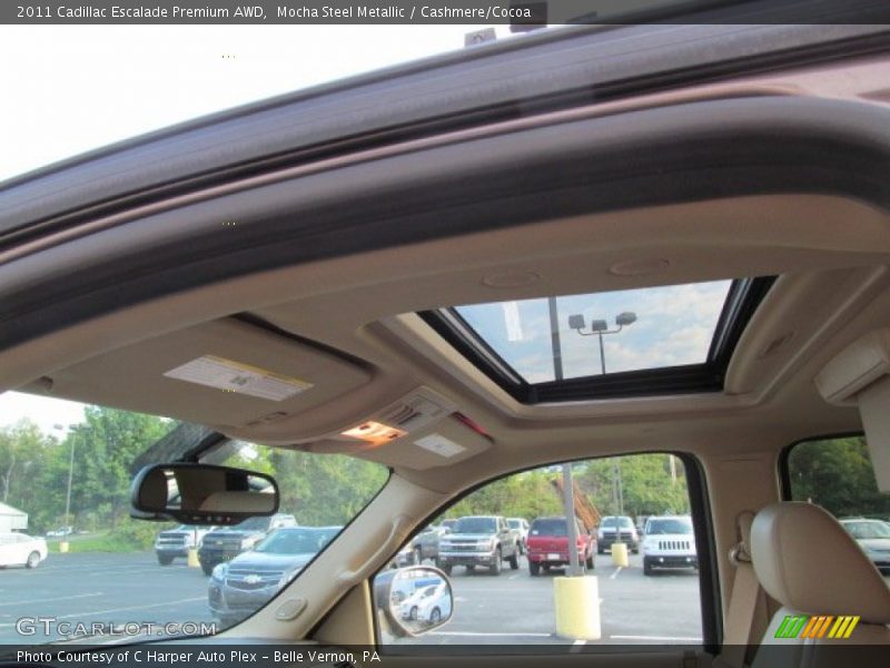 Mocha Steel Metallic / Cashmere/Cocoa 2011 Cadillac Escalade Premium AWD