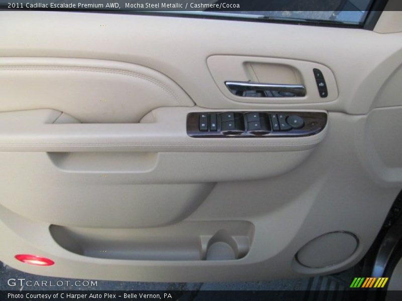 Mocha Steel Metallic / Cashmere/Cocoa 2011 Cadillac Escalade Premium AWD
