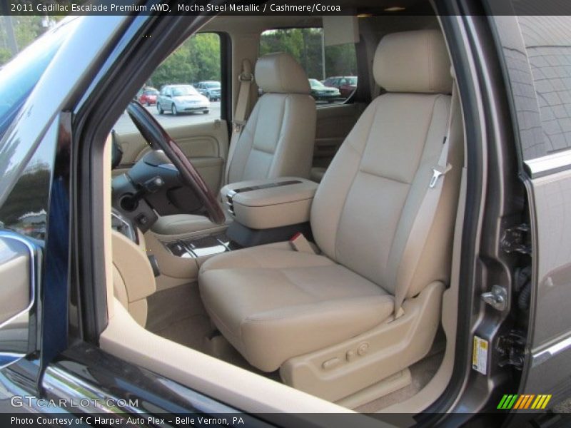 Mocha Steel Metallic / Cashmere/Cocoa 2011 Cadillac Escalade Premium AWD
