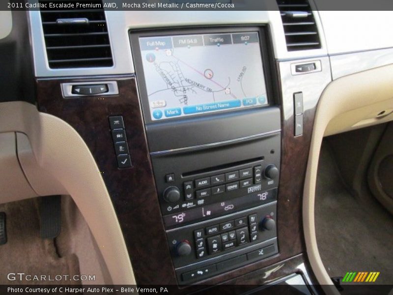 Mocha Steel Metallic / Cashmere/Cocoa 2011 Cadillac Escalade Premium AWD