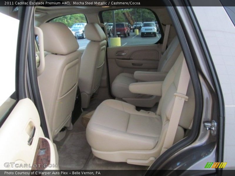 Mocha Steel Metallic / Cashmere/Cocoa 2011 Cadillac Escalade Premium AWD