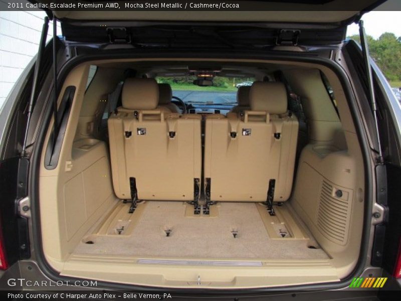 Mocha Steel Metallic / Cashmere/Cocoa 2011 Cadillac Escalade Premium AWD