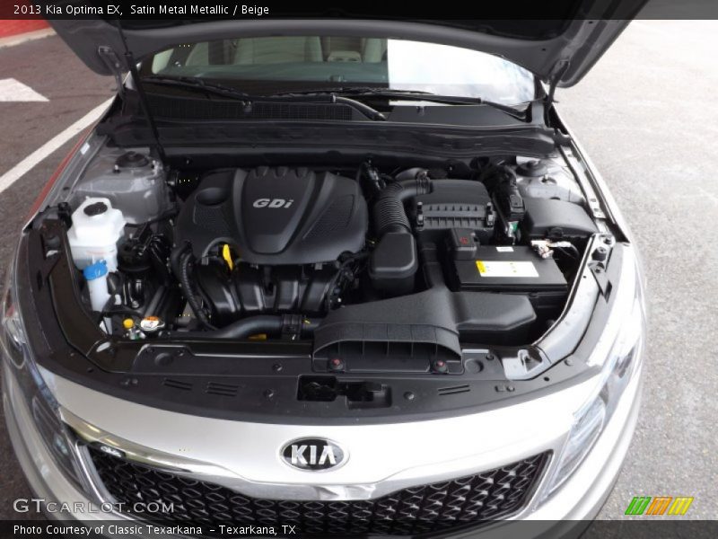 Satin Metal Metallic / Beige 2013 Kia Optima EX