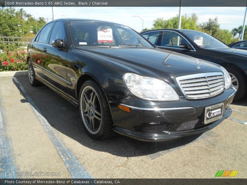Black / Charcoal 2006 Mercedes-Benz S 65 AMG Sedan