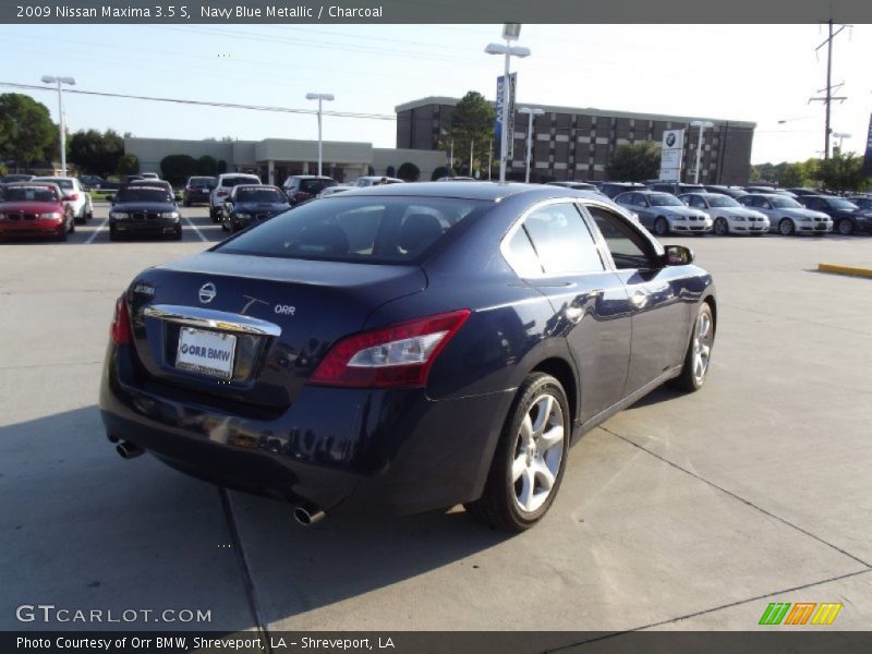 Navy Blue Metallic / Charcoal 2009 Nissan Maxima 3.5 S