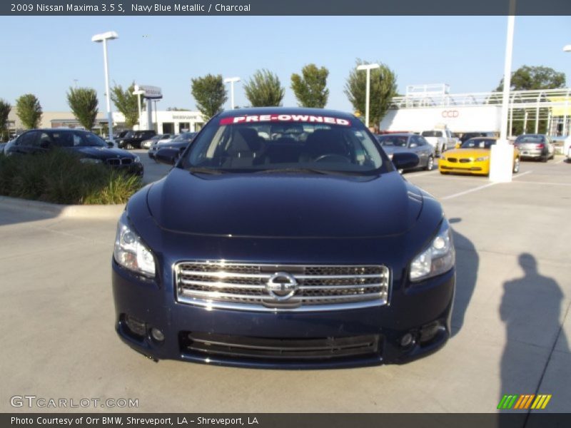 Navy Blue Metallic / Charcoal 2009 Nissan Maxima 3.5 S