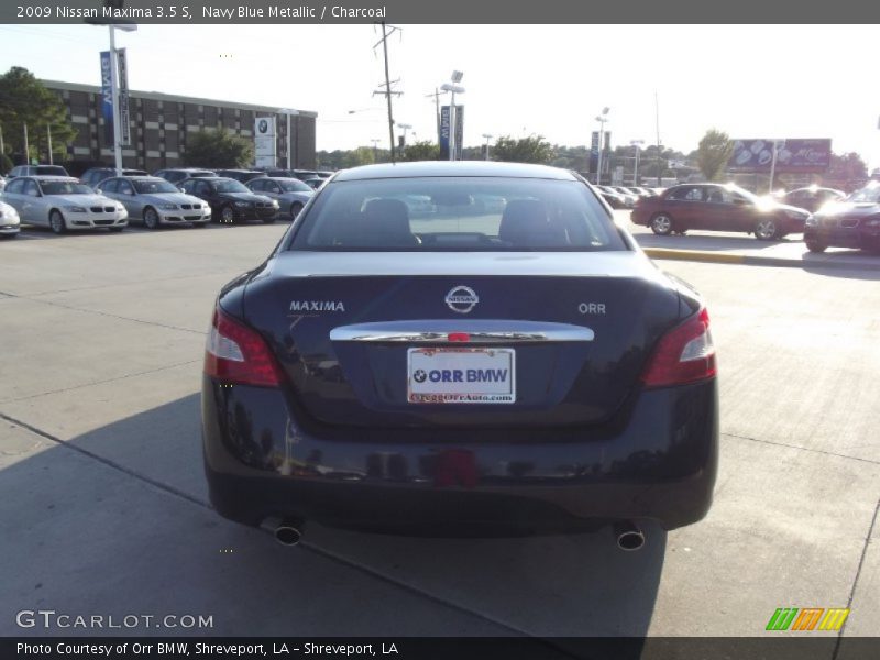 Navy Blue Metallic / Charcoal 2009 Nissan Maxima 3.5 S