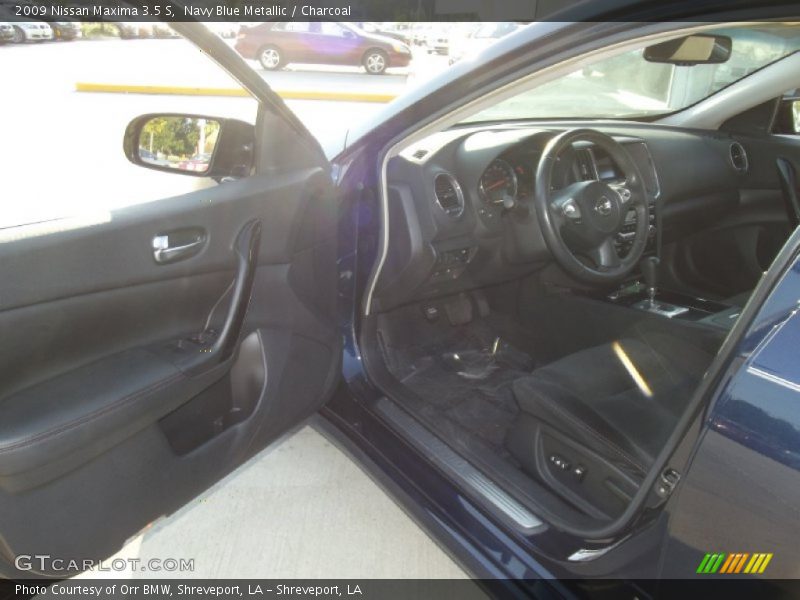 Navy Blue Metallic / Charcoal 2009 Nissan Maxima 3.5 S