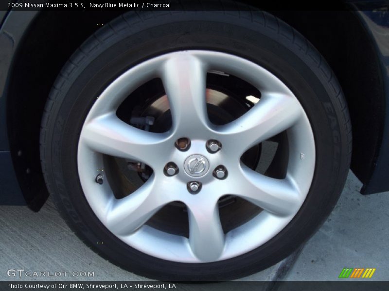 Navy Blue Metallic / Charcoal 2009 Nissan Maxima 3.5 S