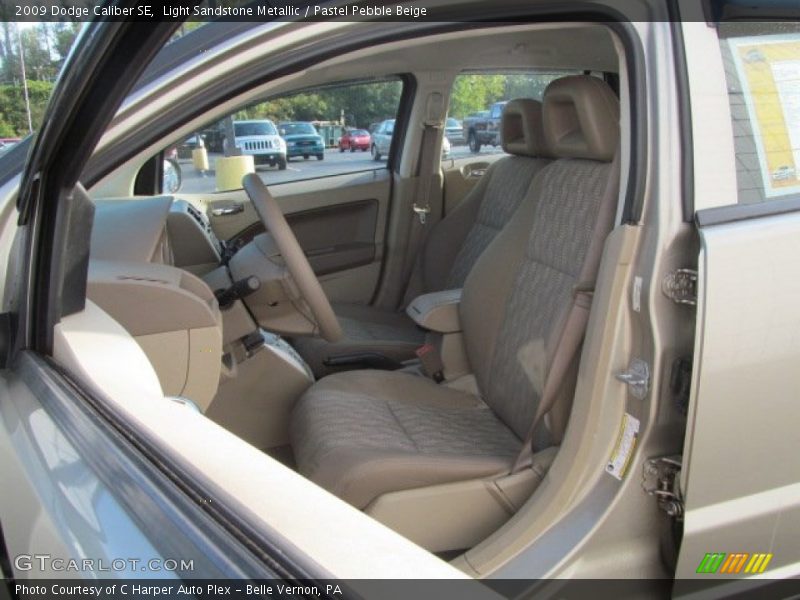 Light Sandstone Metallic / Pastel Pebble Beige 2009 Dodge Caliber SE