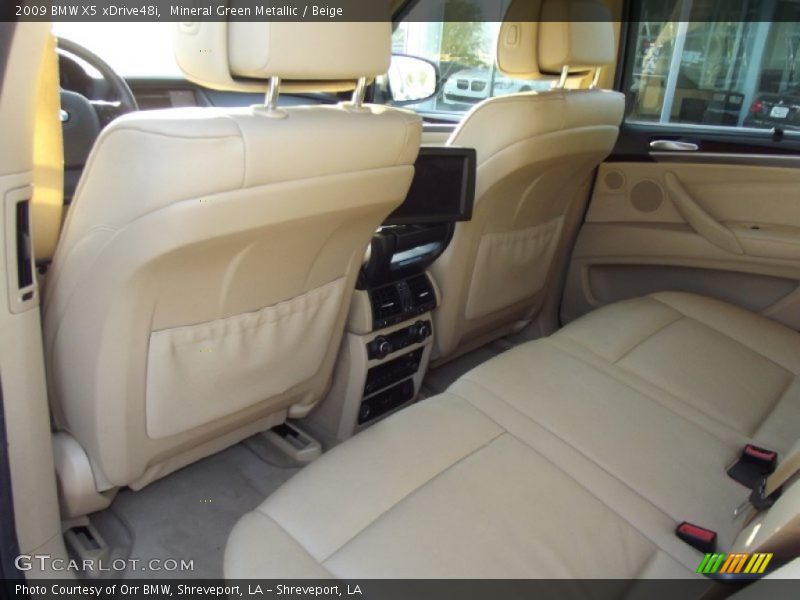 Mineral Green Metallic / Beige 2009 BMW X5 xDrive48i