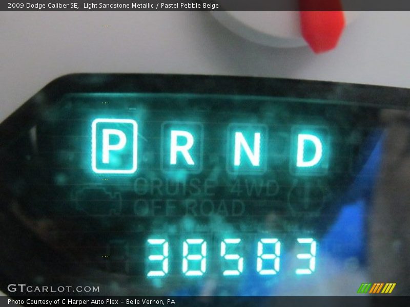 Light Sandstone Metallic / Pastel Pebble Beige 2009 Dodge Caliber SE