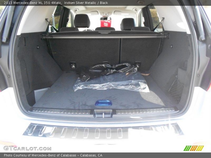 Iridium Silver Metallic / Black 2013 Mercedes-Benz ML 350 4Matic