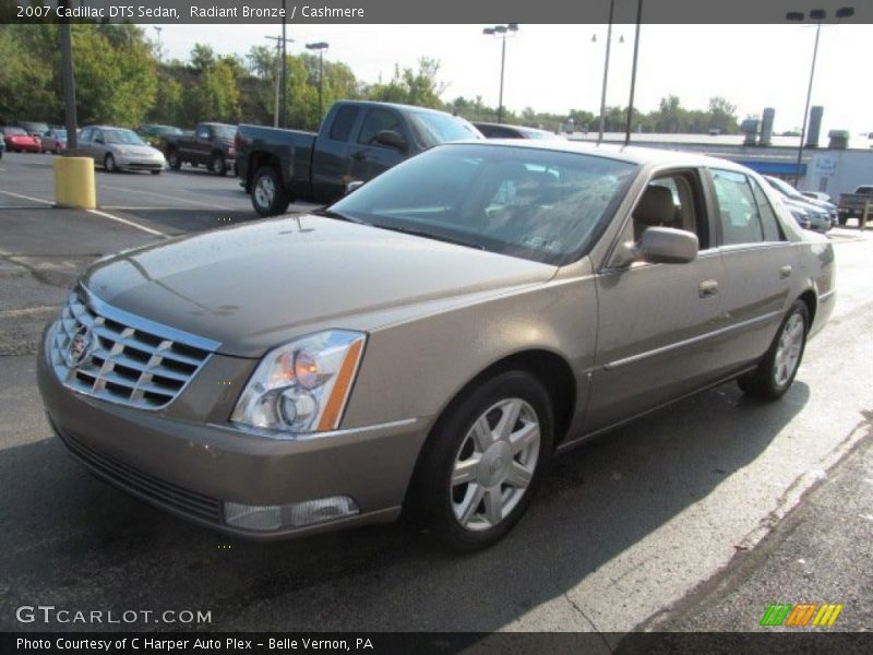 Radiant Bronze / Cashmere 2007 Cadillac DTS Sedan