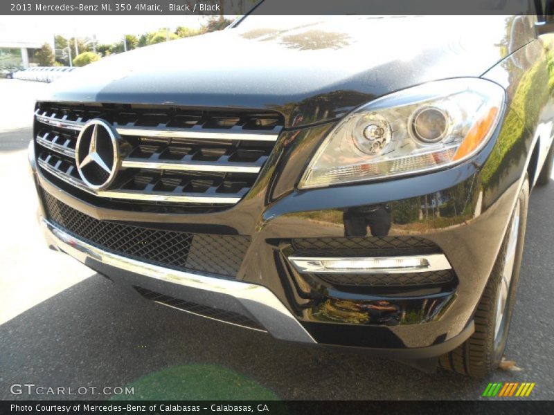 Black / Black 2013 Mercedes-Benz ML 350 4Matic