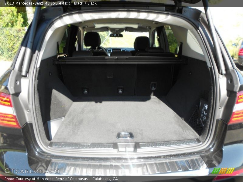 Black / Black 2013 Mercedes-Benz ML 350 4Matic