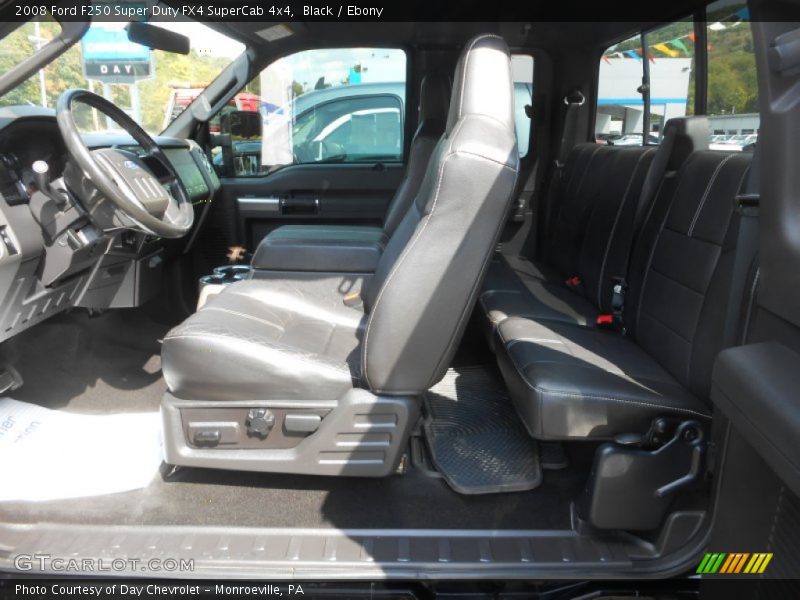Black / Ebony 2008 Ford F250 Super Duty FX4 SuperCab 4x4
