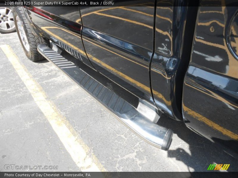 Black / Ebony 2008 Ford F250 Super Duty FX4 SuperCab 4x4