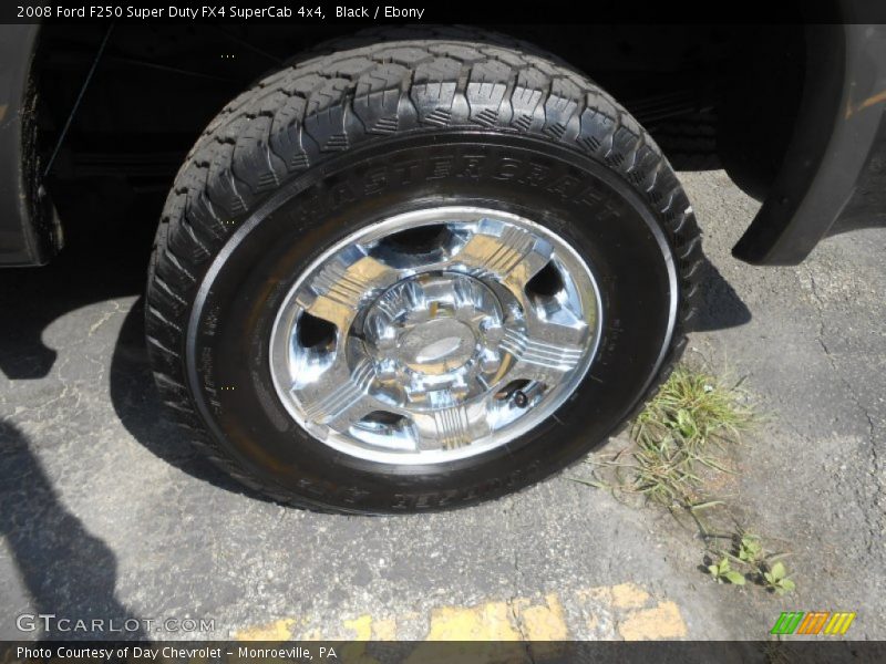 Black / Ebony 2008 Ford F250 Super Duty FX4 SuperCab 4x4