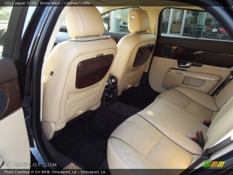 Rear Seat of 2011 XJ XJL