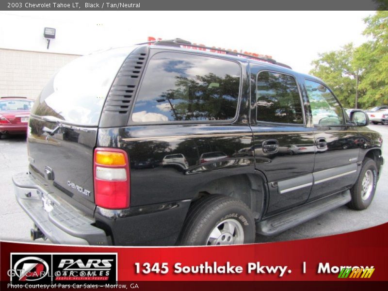 Black / Tan/Neutral 2003 Chevrolet Tahoe LT