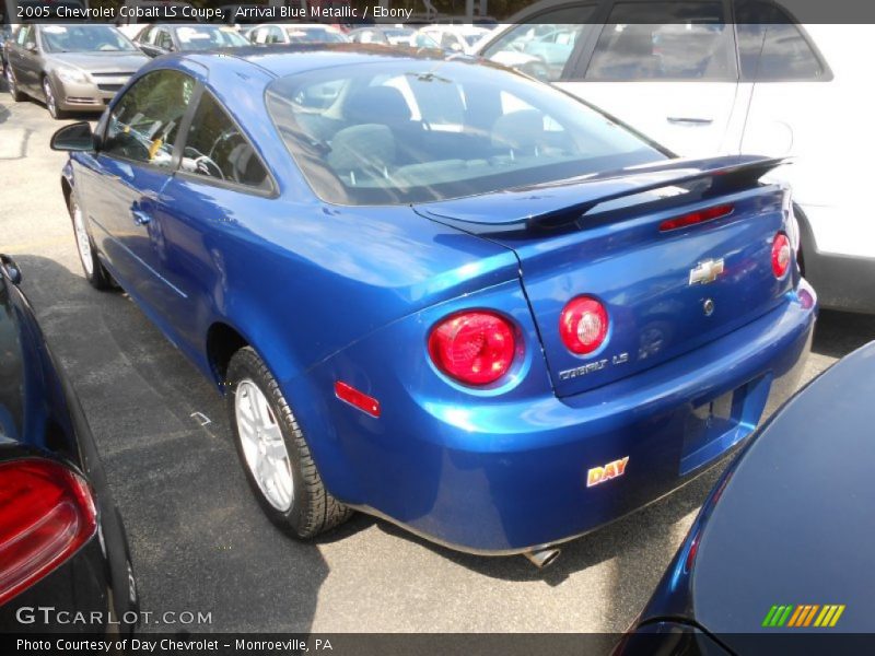 Arrival Blue Metallic / Ebony 2005 Chevrolet Cobalt LS Coupe