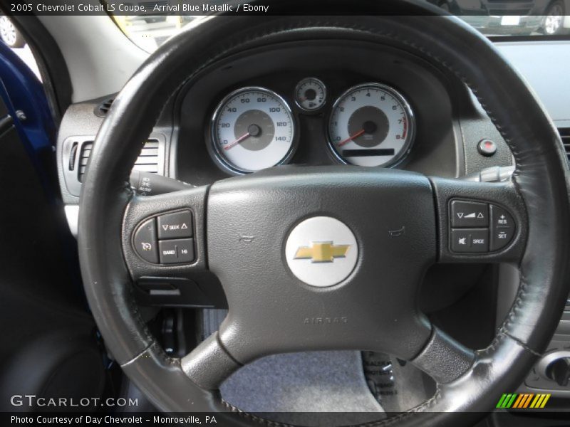 Arrival Blue Metallic / Ebony 2005 Chevrolet Cobalt LS Coupe