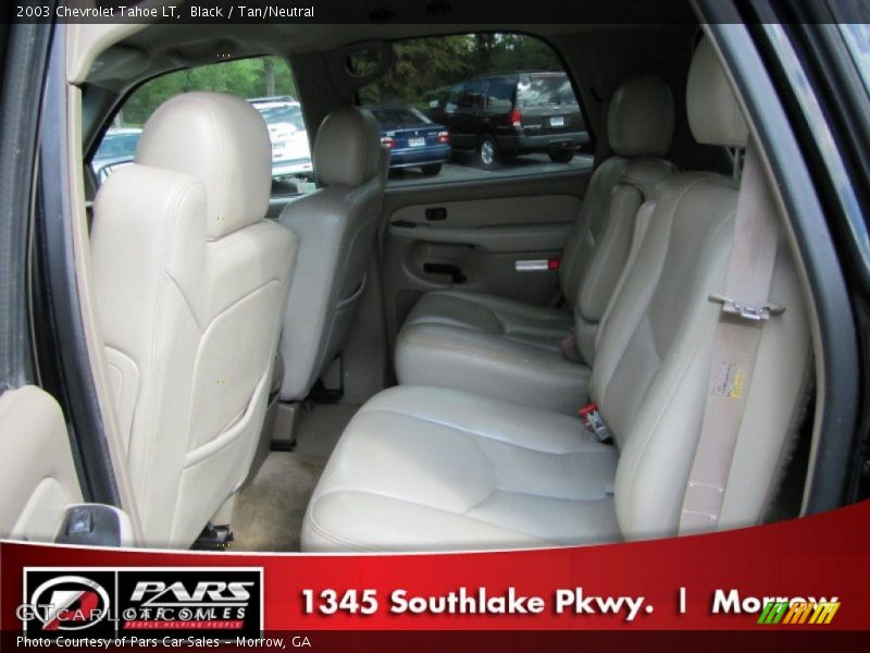 Black / Tan/Neutral 2003 Chevrolet Tahoe LT