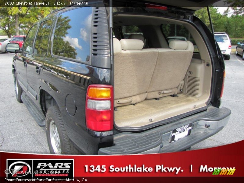 Black / Tan/Neutral 2003 Chevrolet Tahoe LT