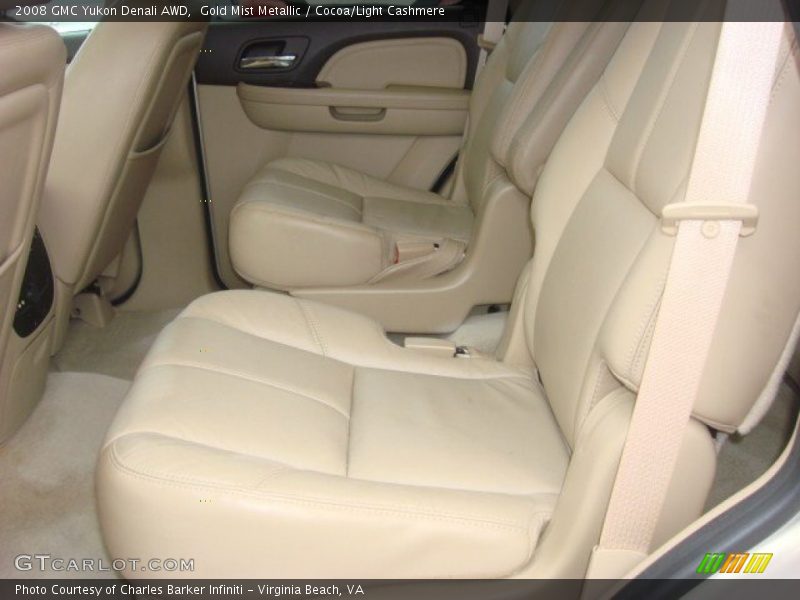 Gold Mist Metallic / Cocoa/Light Cashmere 2008 GMC Yukon Denali AWD