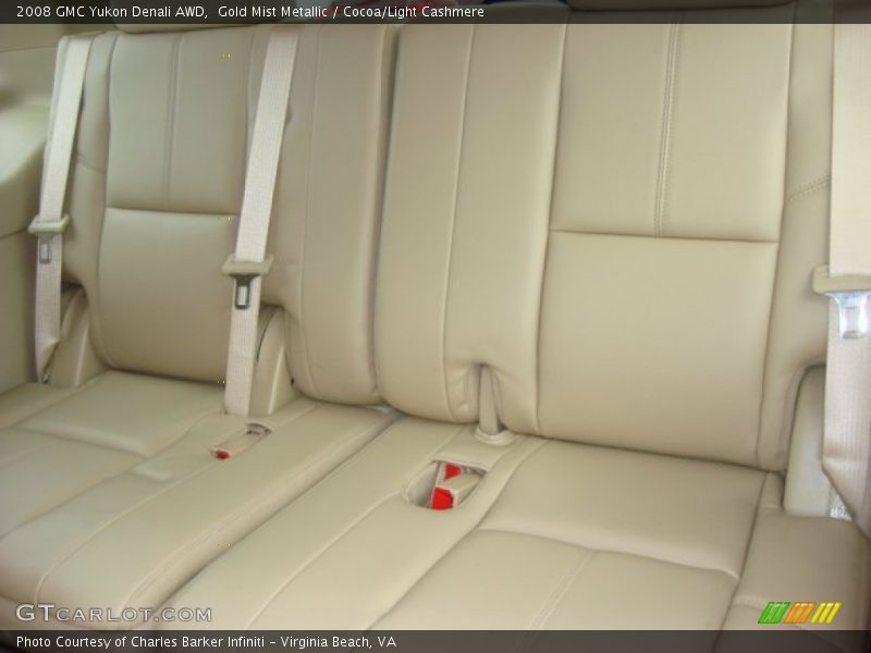 Gold Mist Metallic / Cocoa/Light Cashmere 2008 GMC Yukon Denali AWD