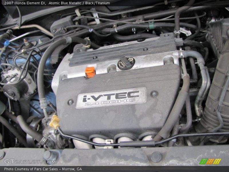  2007 Element EX Engine - 2.4L DOHC 16V i-VTEC 4 Cylinder