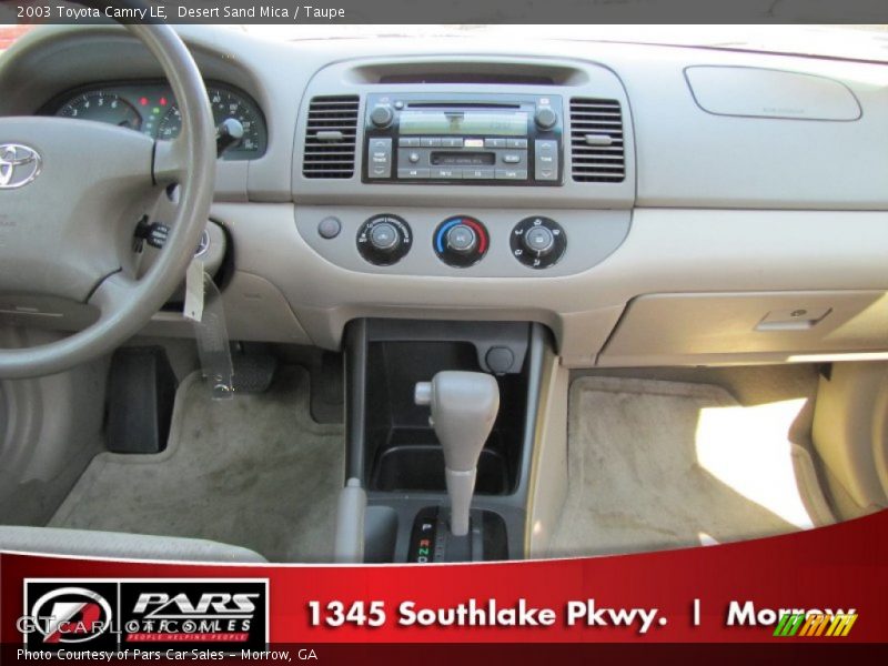 Desert Sand Mica / Taupe 2003 Toyota Camry LE