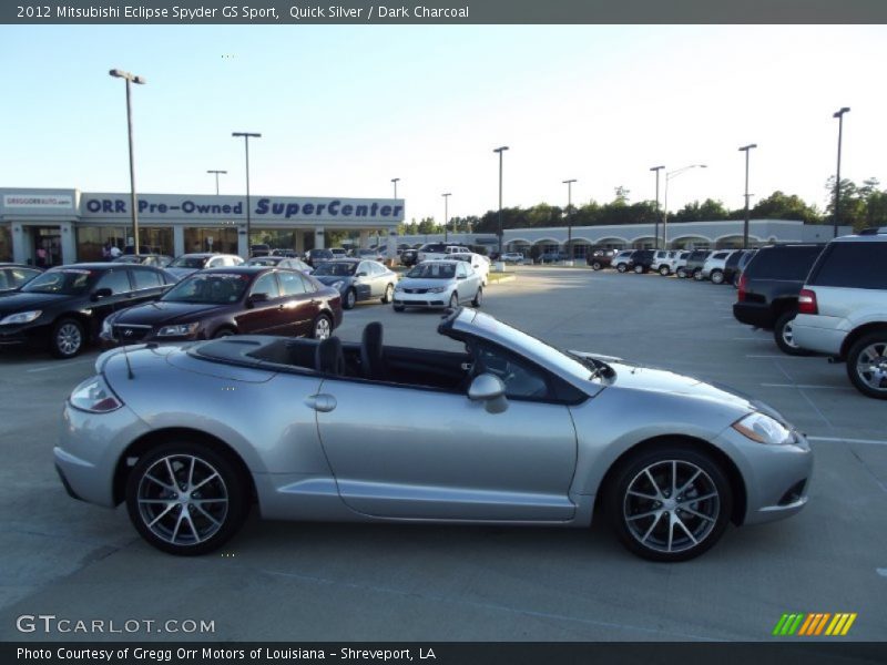  2012 Eclipse Spyder GS Sport Quick Silver