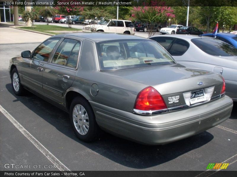 Spruce Green Metallic / Medium Parchment 2004 Ford Crown Victoria LX