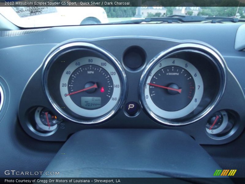  2012 Eclipse Spyder GS Sport Spyder GS Sport Gauges